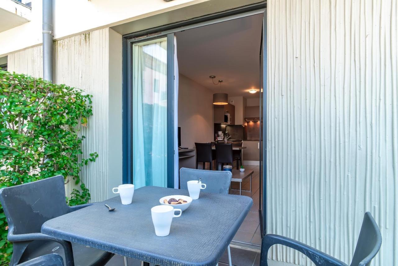 Appartamento Les Sables 504 - Appt Avec Piscine Partagee Concarneau Esterno foto